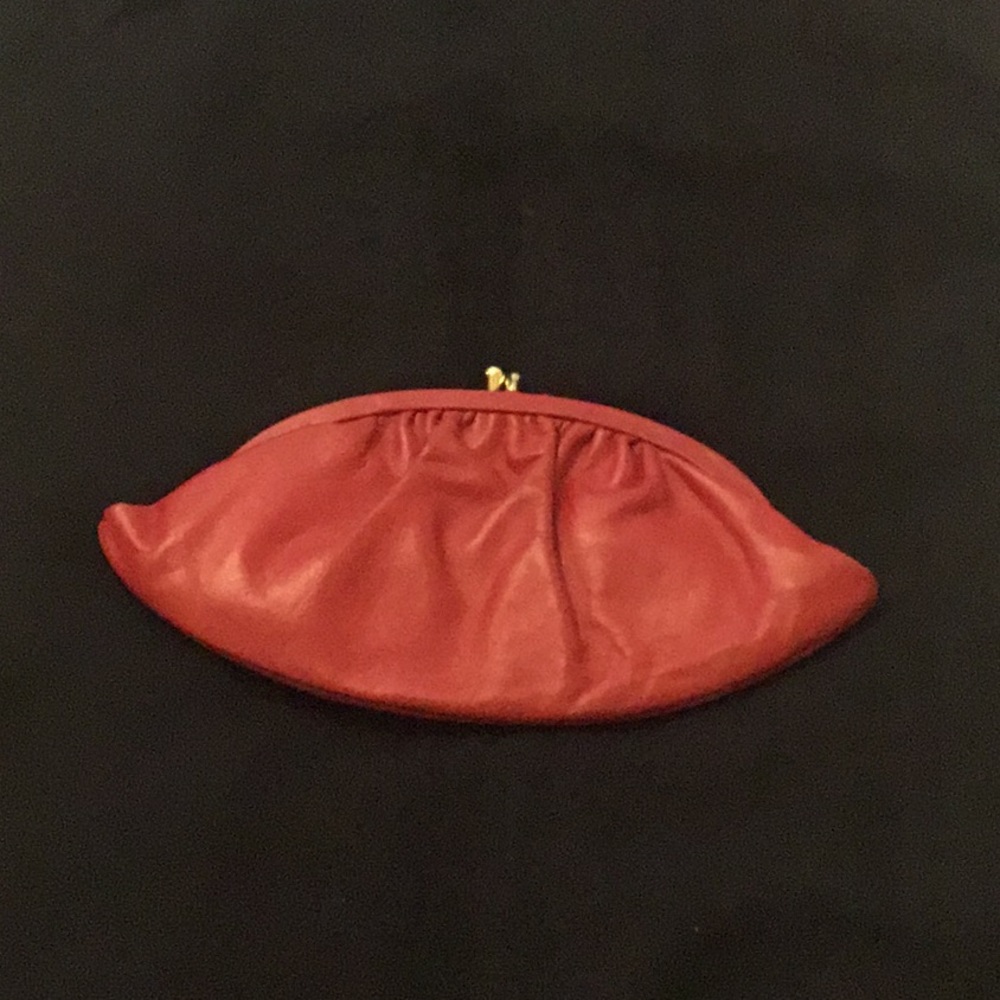 Reddish Orange Clutch